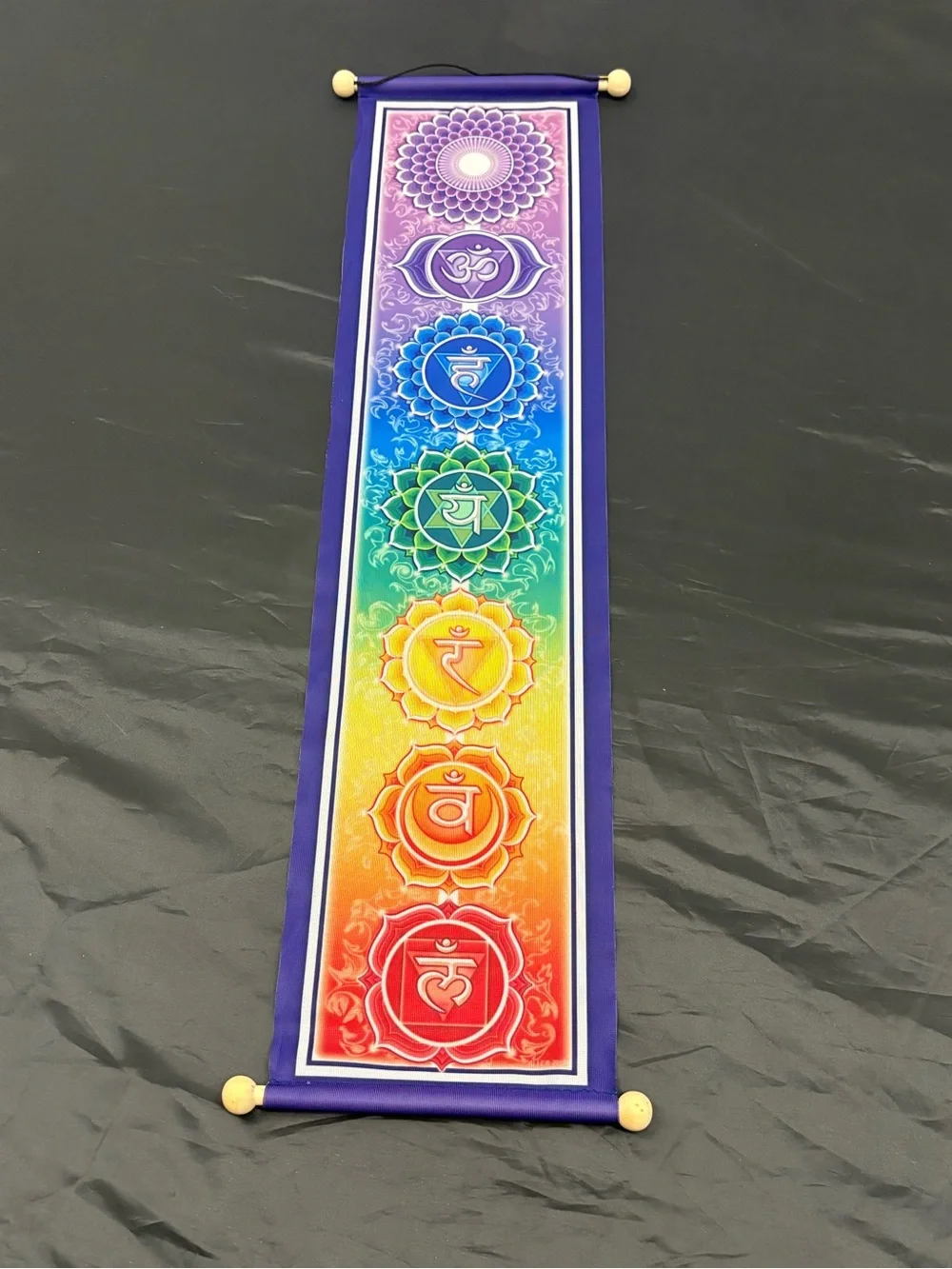 Mandala Arts Chakra Rainbow Banner